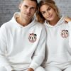 Disneyland Cute Pocket Retro Mickey Minnie Christmas Couple Sweatshirt