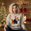 Disneyland Cute Santa Claus Garfield Christmas Sweatshirt Lovely Unique Gift
