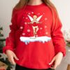 Disneyland Cute Santa Tinker Bell Christmas Matching Holiday Sweatshirt