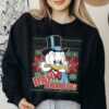 Disneyland DuckTales Christmas Scrooge McDuck Bah Humbug Funny Sweatshirt Unique Xmas Gift