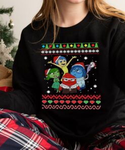 Disneyland Emotions Inside Out Christmas Holiday Sweatshirt Lovely Unique Xmas Gift