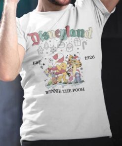 Disneyland Est 1926 Christmas T-shirt Winnie The Pooh