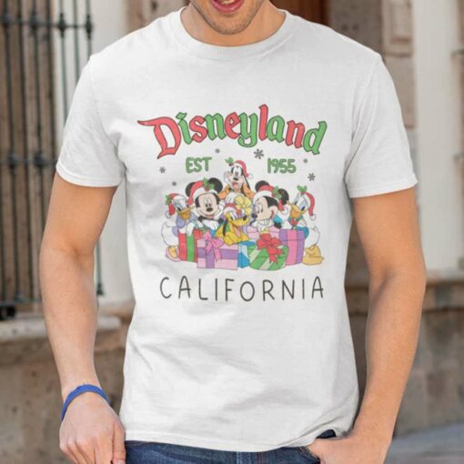 Disneyland Est 1955 California Christmas T-shirt