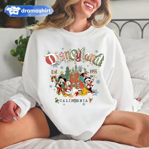 Disneyland Est 1955 Christmas Sweatshirt