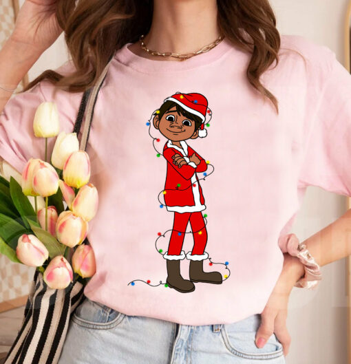 Disneyland Funny Santa Miguel Coco Christmas Lights Sweatshirt Lovely Unique Xmas Gift