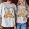 Disneyland Gingerbread Cookies Castle Mickey Minnie Christmas Sweatshirt Lovely Unique Xmas Gift