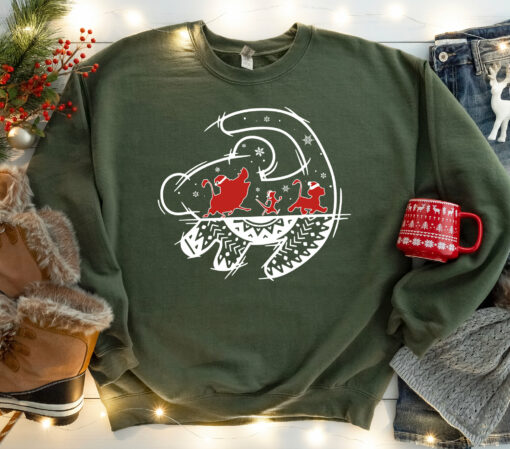 Disneyland Hakuna Matata Animal Kingdom Christmas Holiday Sweatshirt