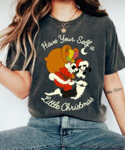 Disneyland Have Your Self A Little Christmas Goofy Santa Christmas FunnySweatshirt Unique Xmas Gift