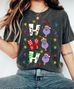 Disneyland Ho Ho Ho Little Ariel Ursula Villains Santa Christmas Sweatshirt Unique Xmas Gift