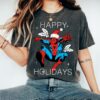 Disneyland Marvel Spider-Man Happy Holidays Santa Christmas Sweatshirt Unique Xmas Gift