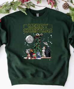 Disneyland Merry Christmas Star Wars Characters Sweatshirt