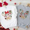 Disneyland Merry Minnie Bow Ho Ho Christmas Sweatshirt