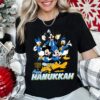 Disneyland Mickey And Friends Happy Hanukkah Family Christmas Sweatshirt Lovely Unique Xmas Gift