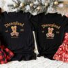 Disneyland Mickey And Minnie California Christmas Cookies Couple Sweatshirt