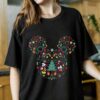 Disneyland Mickey And Minnie Christmas Mashup Cute Sweatshirt Unique Xmas Gift