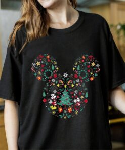 Disneyland Mickey And Minnie Christmas Mashup Cute Sweatshirt Unique Xmas Gift
