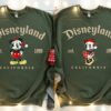 Disneyland Mickey And Minnie Est 1955 Christmas Sweatshirt