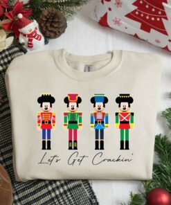 Disneyland Mickey Nutcracker Let’ Get Crackin’ Christmas Sweatshirt