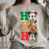 Disneyland Mickey Pluto And Minnie Ho Ho Ho Holiday Sweatshirt Unique Xmas Gift