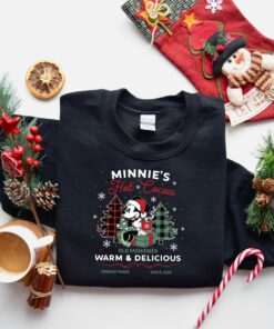 Disneyland Minnie’s Hot Cocoa Christmas Sweatshirt