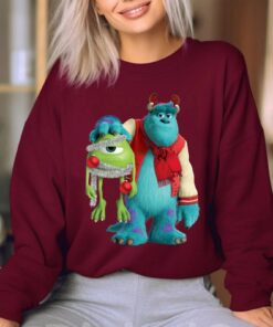 Disneyland PIXAR Monsters University Mike Sulley Funny Holiday Sweatshirt Unique Xmas Gift