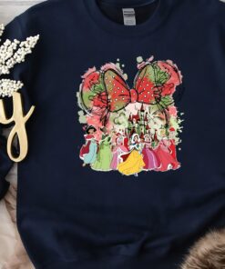 Disneyland Princess Minnie Magic Kingdom Christmas Sweatshirt