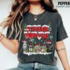 Disneyland Santa Star Wars Characters Yoda Boba Fett Stormtrooper Christmas Light Funny Sweatshirt