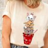 Disneyland The Aristocats Cats Santa Marie Toulouse Berlioz Christmas Sweatshirt Unique Xmas Gift