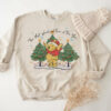 Disneyland The Most Wonderful Time Of The Year Winnie The Pooh Tree Sweatshirt Lovely Unique Xmas Gift