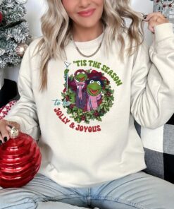 Disneyland Tis The Season To Be Jolly And Joyous Muppet Show Christmas Carol Sweatshirt