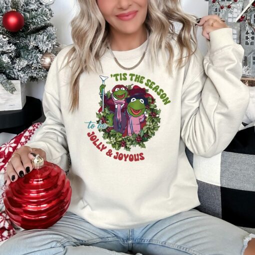 Disneyland Tis The Season To Be Jolly And Joyous Muppet Show Christmas Carol Sweatshirt