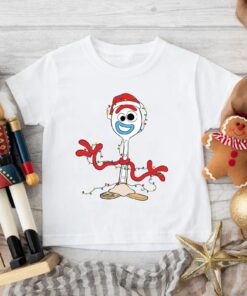 Disneyland Toy Story Forky Merry Christmas Lights Sweatshirt