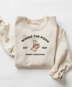 Disneyland Winnie The Pooh Est 1921 Very Christmas Sweatshirt Lovely Unique Xmas Gift