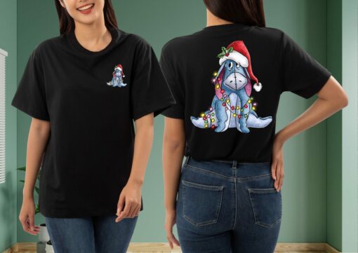 Disneyworld Animal Kingdom Funny Eeyore Cruise Christmas Lights Sweatshirt