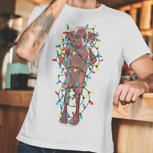 Dobby Christmas Lights T-Shirt Harry Potter