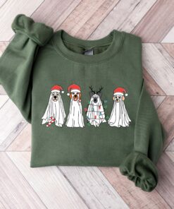 Dog Owner Christmas Sweatshirt Funny Unique Xmas Gift