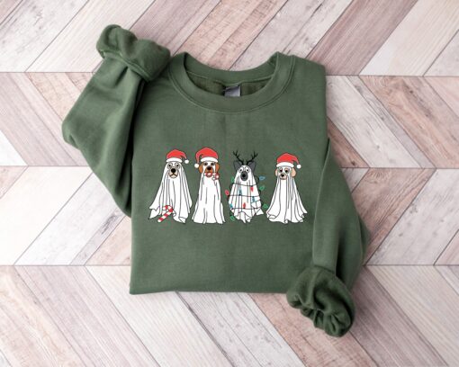 Dog Owner Christmas Sweatshirt Funny Unique Xmas Gift