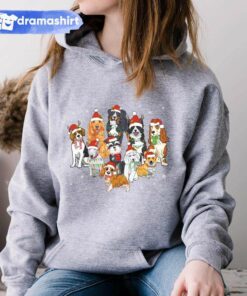 Dogs Christmas Lights Hoodie