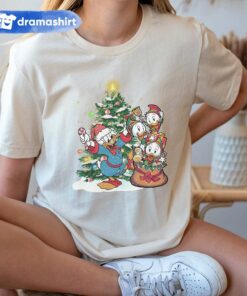 Donald Duck Christmas T-Shirt Disney