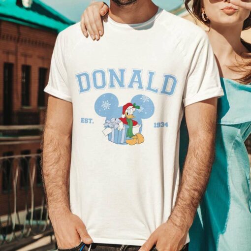 Donald Duck Est 1934 Christmas T-shirt Disney