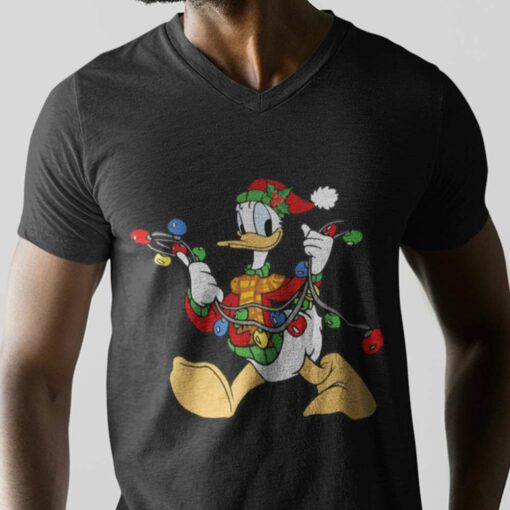 Donald Duck Light Christmas Shirt