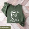 Don’t Stop Believin Funny Santa Claus Sweatshirt Lovely Unique Xmas Gift