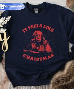 Ebenezer Scrooge It Feels Like Christmas Sweatshirt The Muppet Christmas Carol