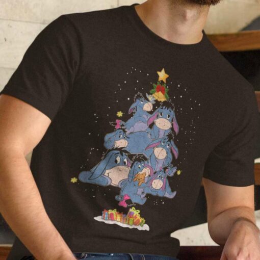 Eeyore Christmas T-shirt Winnie The Pooh