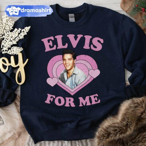 Elvis For Me Christmas Sweatshirt