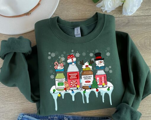 Er Nurse Nicu Doctor Snowman Christmas Sweatshirt Cute Lovely Unique Xmas Gift