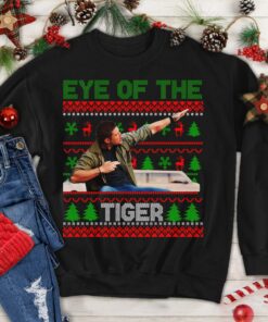 Eye Of The Tiger Ugly Dean Winchester Christmas Sweatshirt