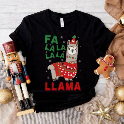 Fa La La La La La Llama Christmas T-Shirt