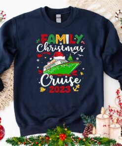 Family Christmas Cruise 2023 Sweatshirt Unique Xmas Gift