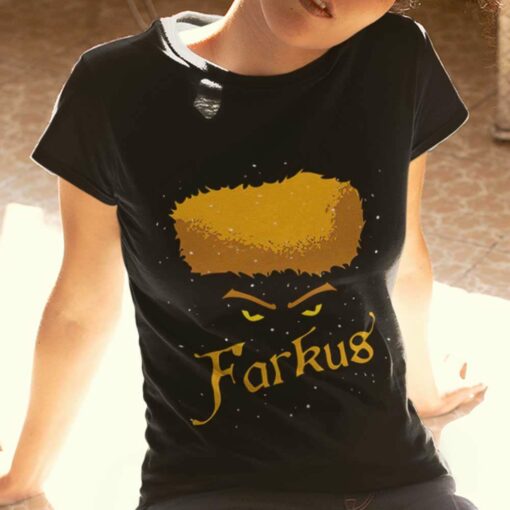 Farkus Yellow Eyes Christmas T-shirt